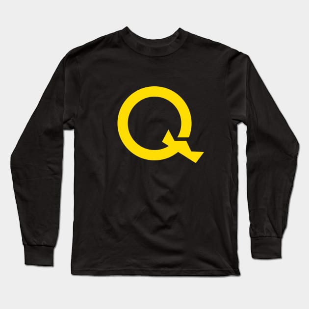 Letter Q Long Sleeve T-Shirt by bembureda